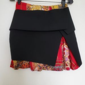 Magyann Scarf Print Mini Skirt in Medium